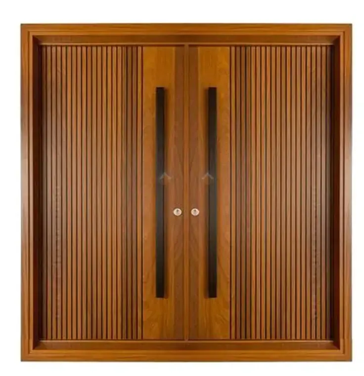 Pintu Kayu Jati Modern
